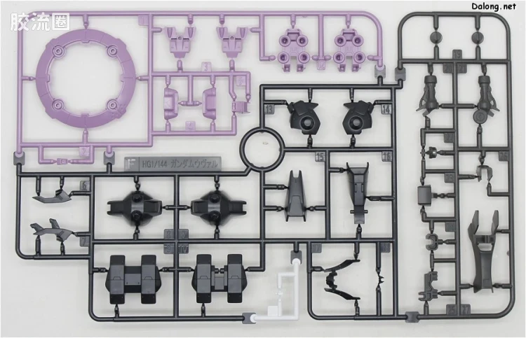 高达铁血的奥尔芬斯 HG 1/144 普通版 37 高达化勒 - 图片